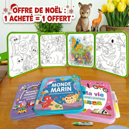 Livre de coloriage à l'eau réutilisable Zylo