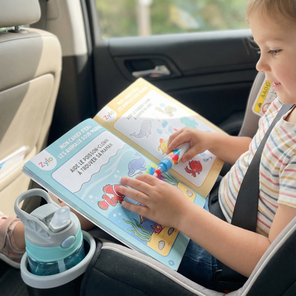 Livre de coloriage à l'eau réutilisable Zylo