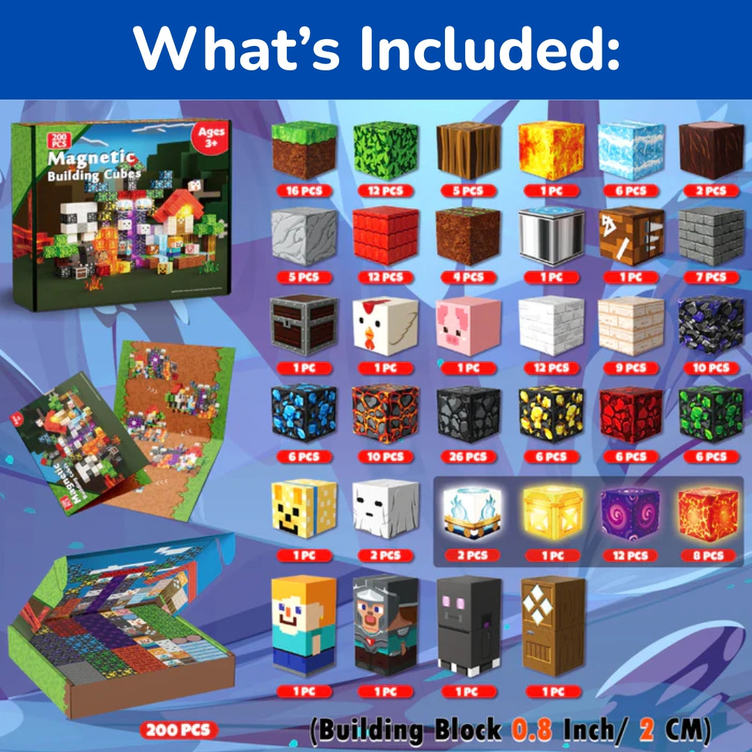 Zylo™ STEM Learning Magnetic Building Blocks