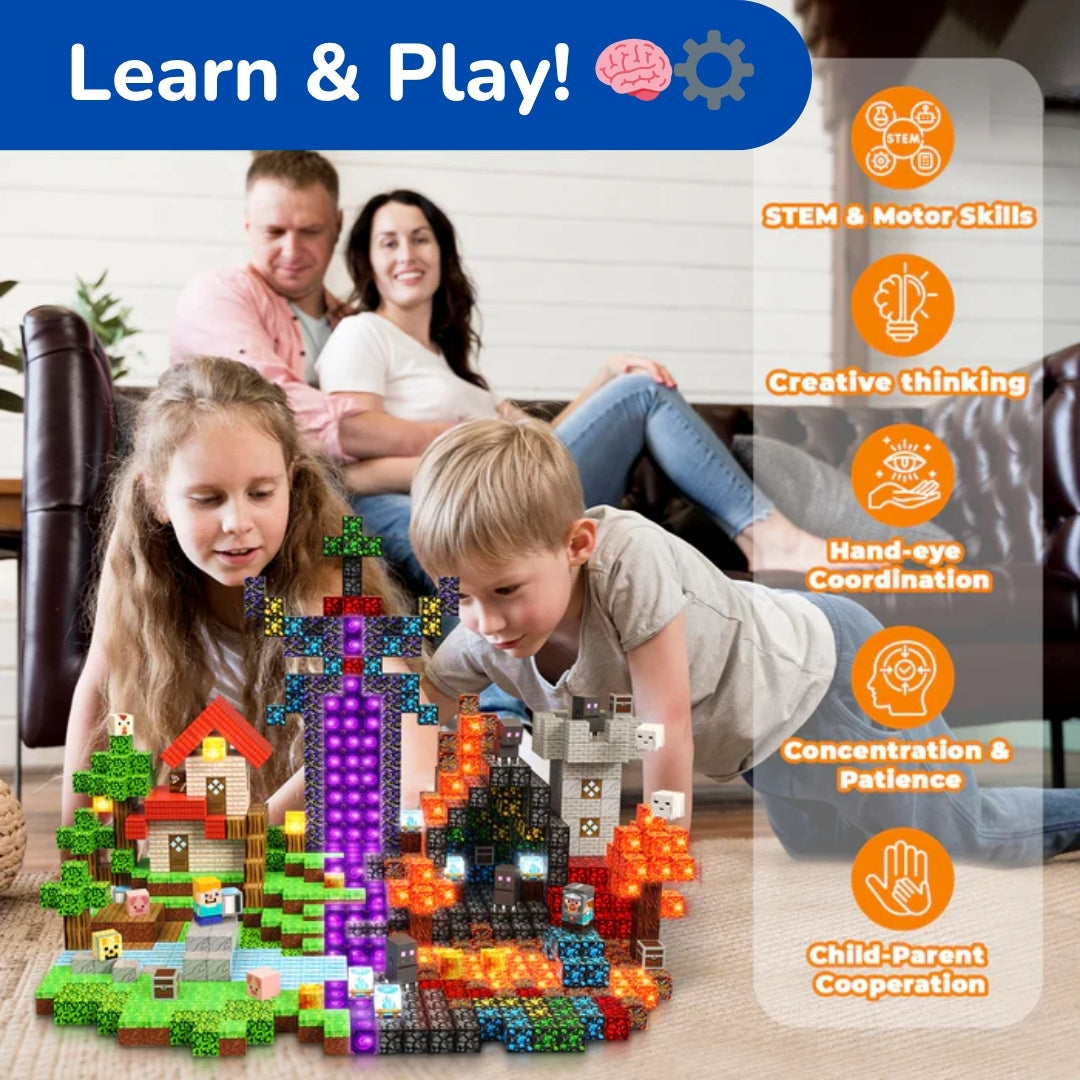 Zylo™ STEM Learning Magnetic Building Blocks