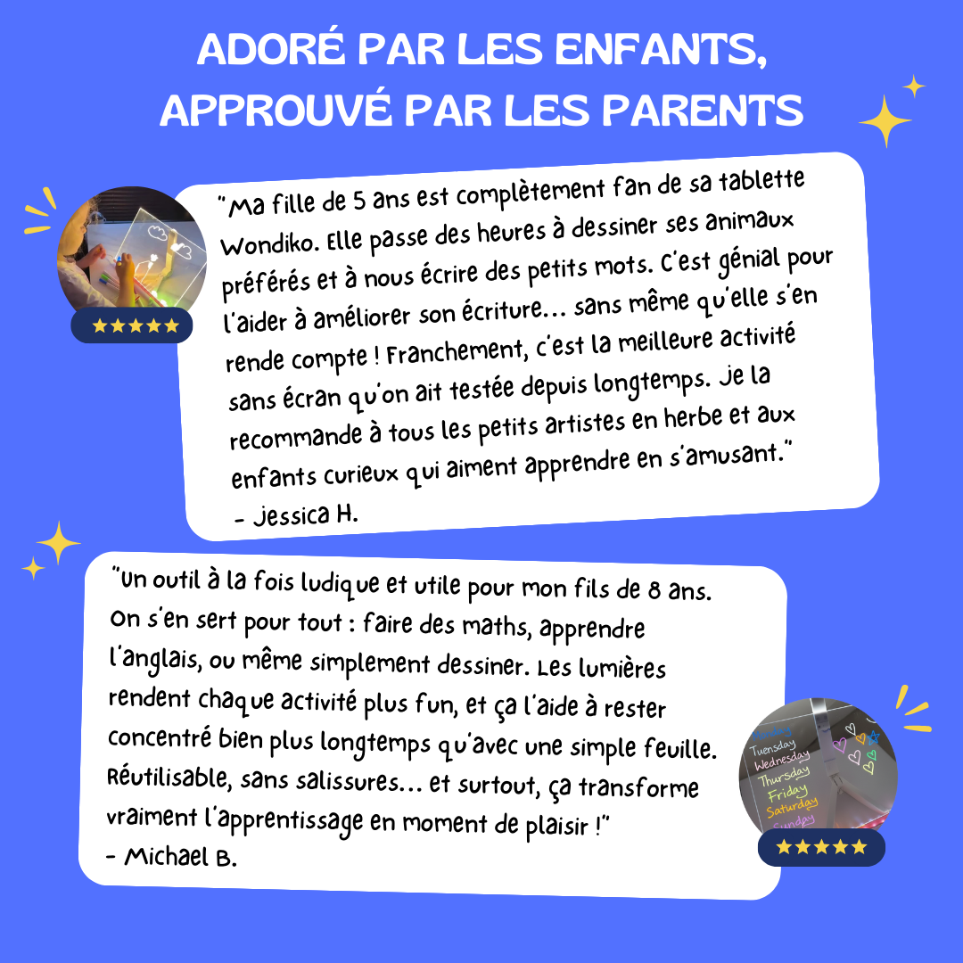 Tablette lumineuse Zylo